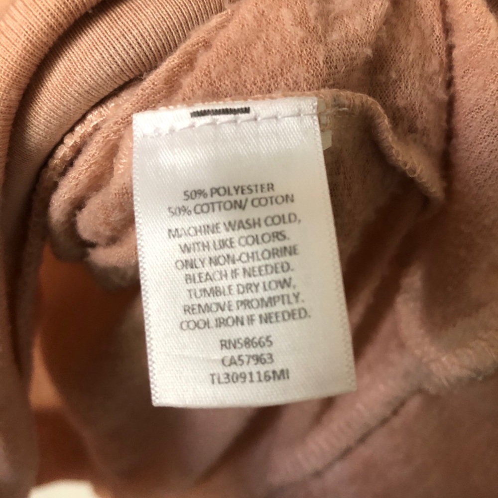 Leith Blush Pink Super Soft Sweater - Picture 6 of 6